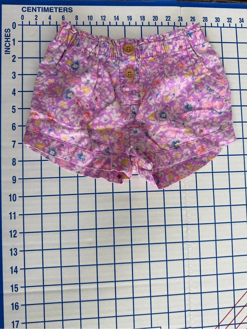 OshKosh B'gosh Lavender Floral Button-Front Toddler Dress